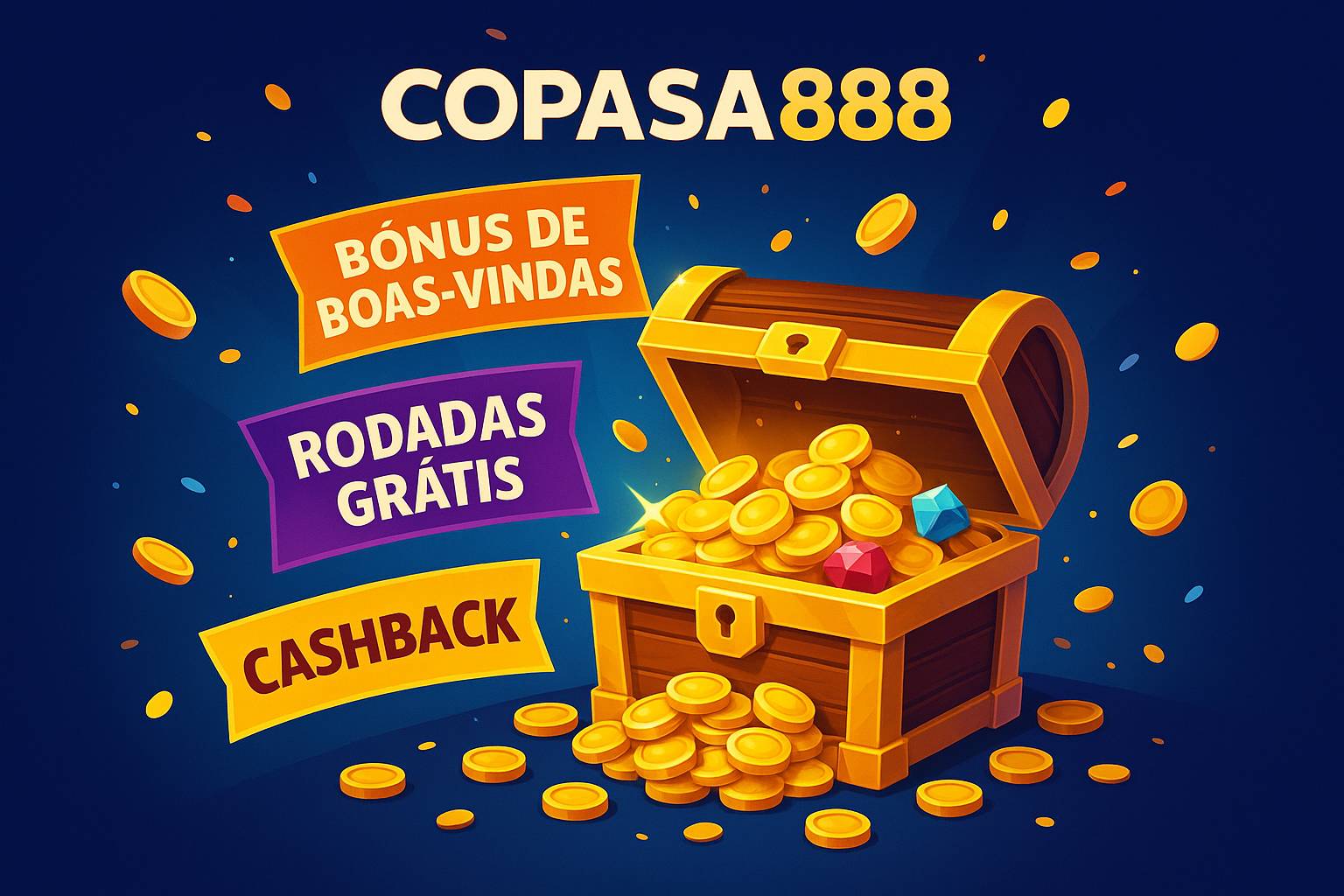 O bônus promocional COPASA888 é uma ótima maneira de começar sua aventura