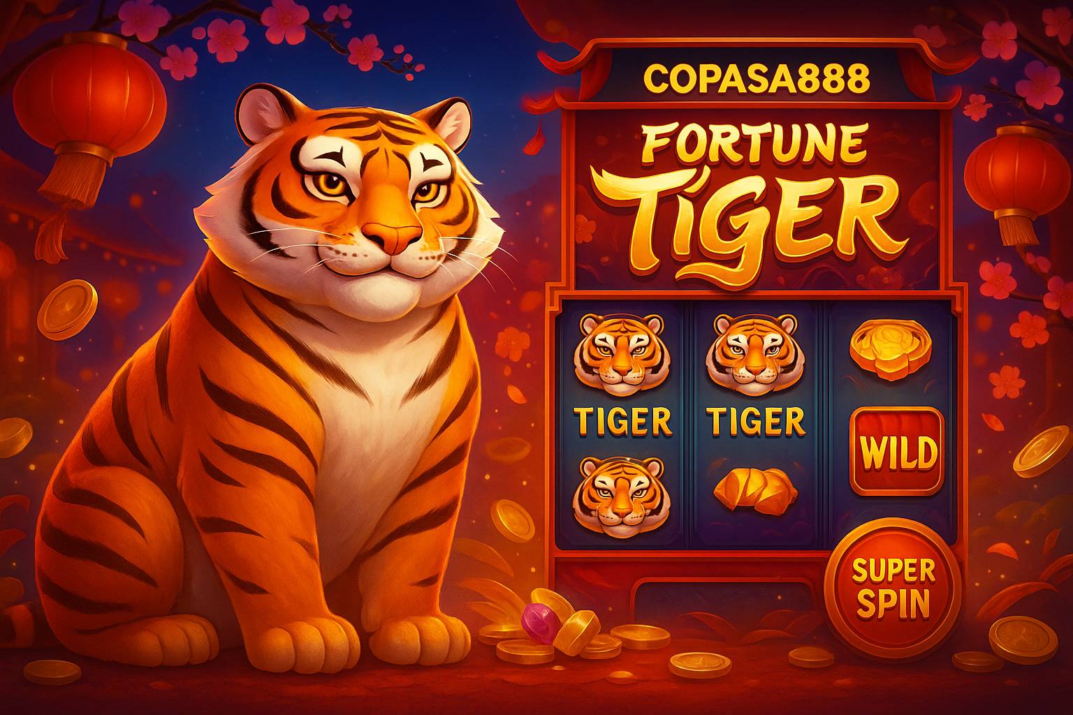 Fortune Tiger é um jogo imperdível no COPASA888 Casino