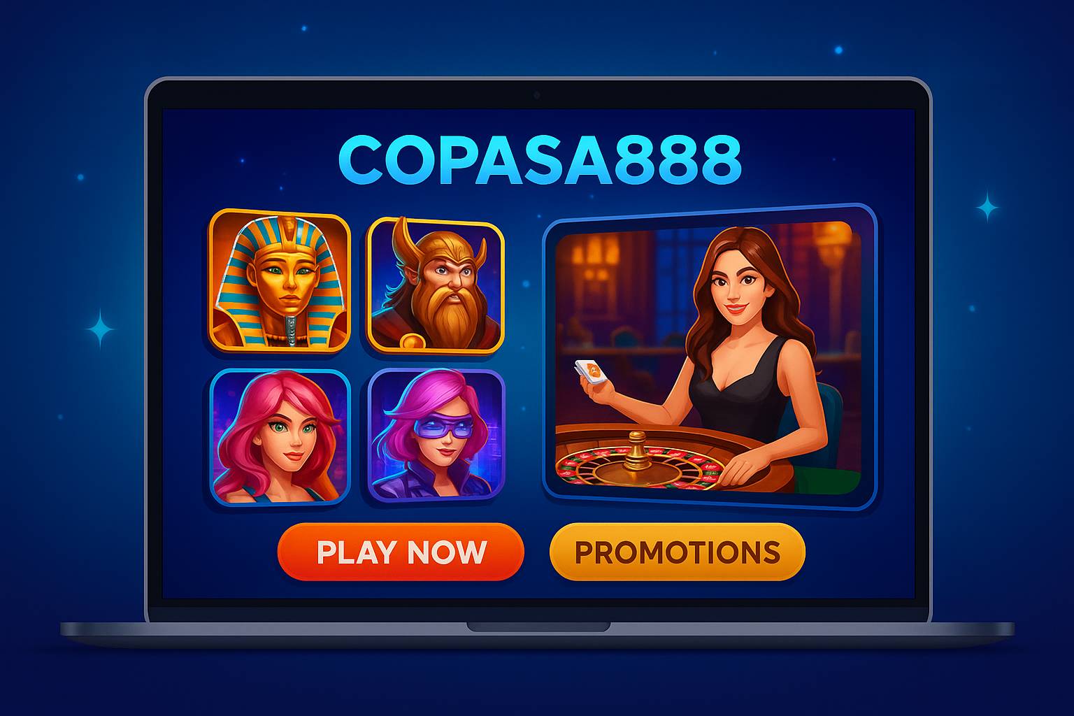 Jogos de cassino online COPASA888