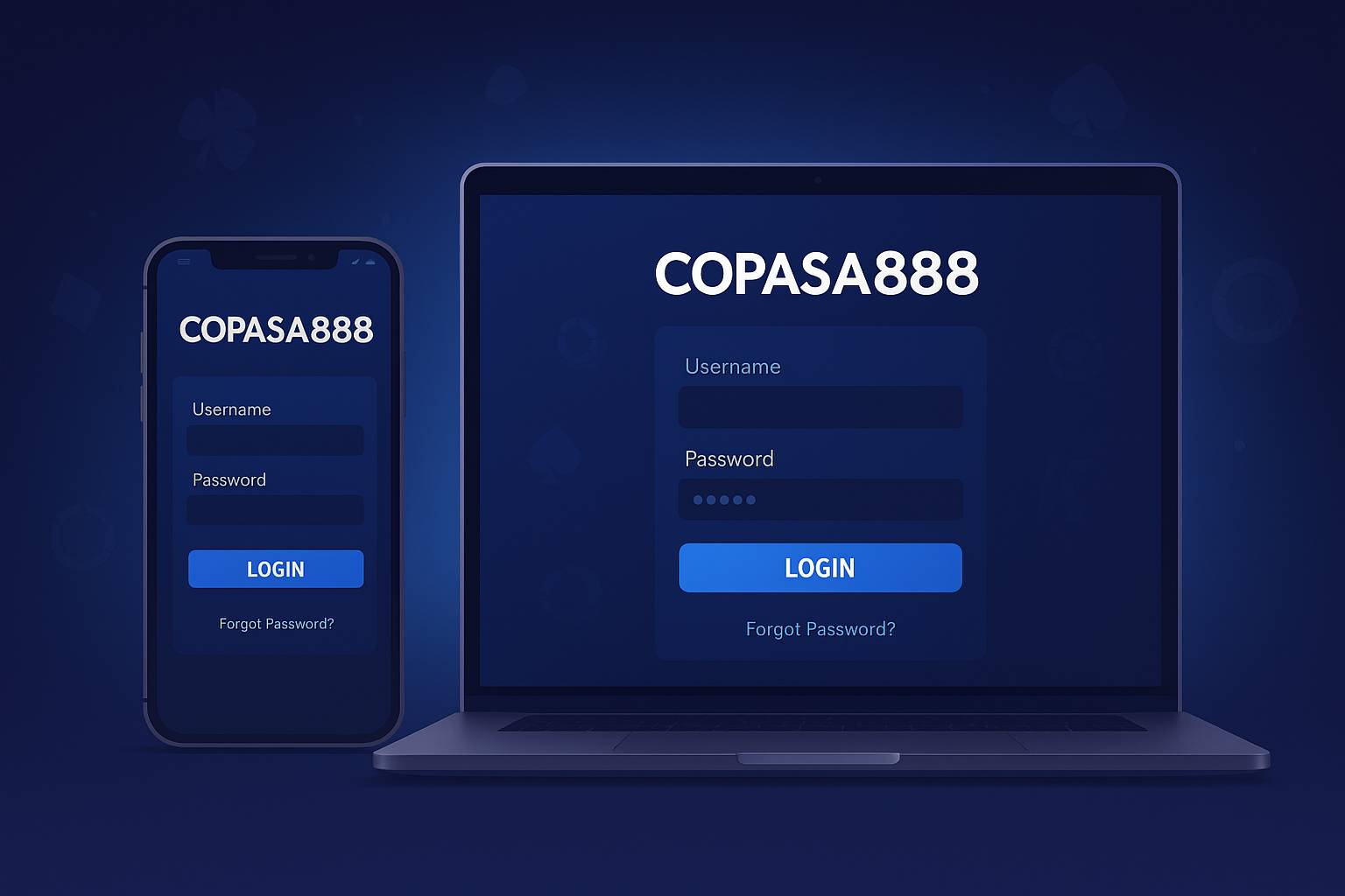 Login no Cassino COPASA888