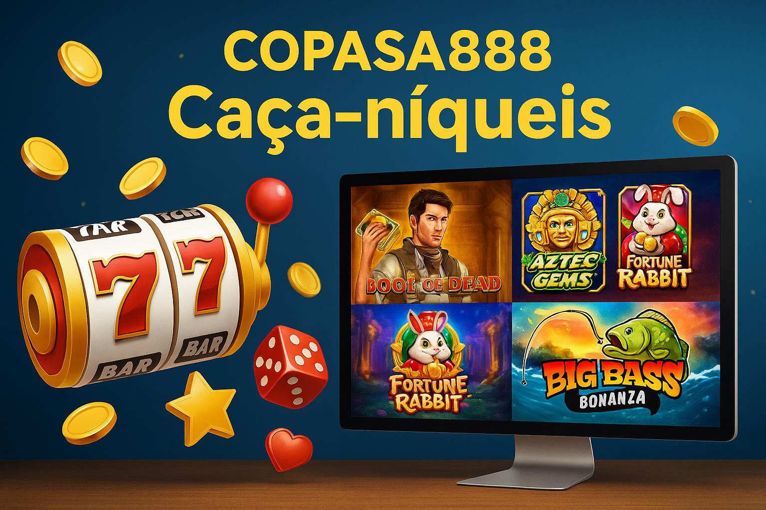 Explore o mundo das slot machines no COPASA888 Casino